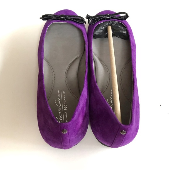 Kenneth Cole Sweetoria Flats in Purple Plum Sz 9 New - Picture 4 of 5